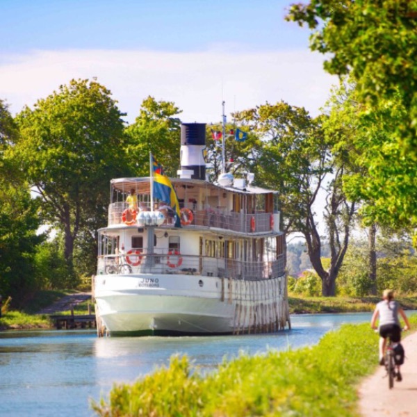 Göta Kanalleden verkozen tot mooiste fietsroute van 2025